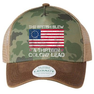 The British Blew A 13 Colony Lead A Thirteen Colony Lead Legacy Tie Dye Trucker Hat