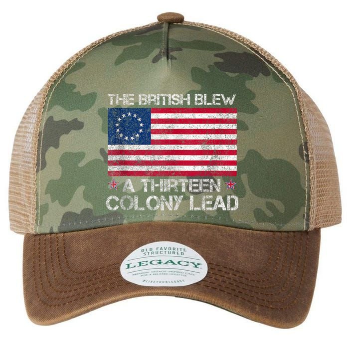 The British Blew A 13 Colony Lead A Thirteen Colony Lead Legacy Tie Dye Trucker Hat