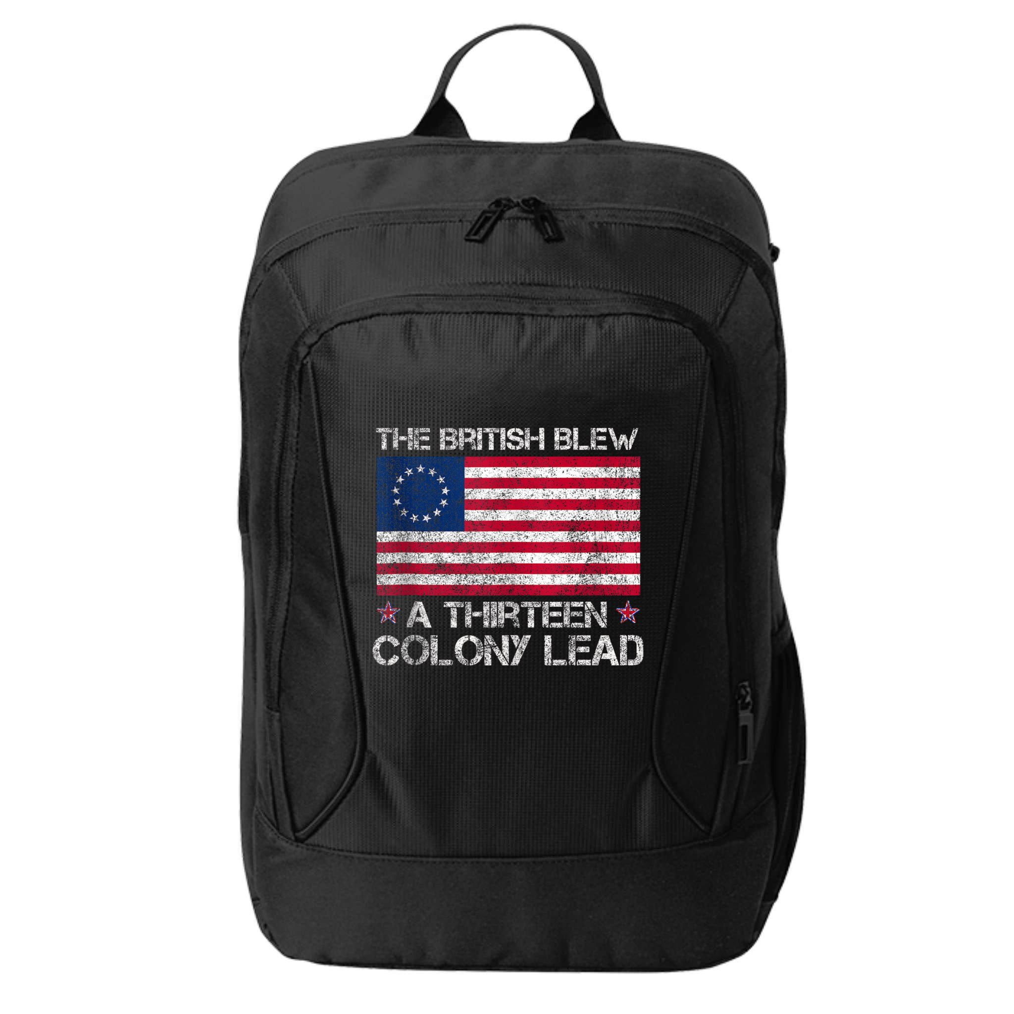The British Blew A 13 Colony Lead A Thirteen Colony Lead City Backpack