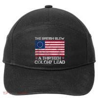 The British Blew A 13 Colony Lead A Thirteen Colony Lead 7-Panel Snapback Hat