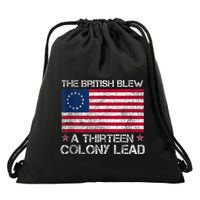 The British Blew A 13 Colony Lead A Thirteen Colony Lead Drawstring Bag
