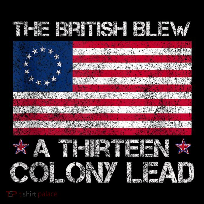 The British Blew A 13 Colony Lead A Thirteen Colony Lead Flatbill Hat