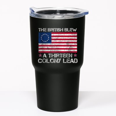 The British Blew A 13 Colony Lead A Thirteen Colony Lead Tumbler