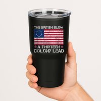 The British Blew A 13 Colony Lead A Thirteen Colony Lead Tumbler