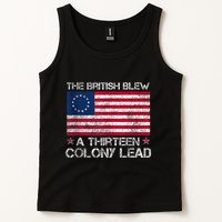 The British Blew A 13 Colony Lead A Thirteen Colony Lead Tank Top