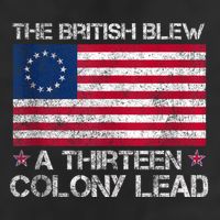 The British Blew A 13 Colony Lead A Thirteen Colony Lead Golf Towel