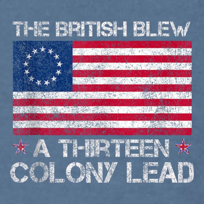 The British Blew A 13 Colony Lead A Thirteen Colony Lead Garment-Dyed Sweatshirt