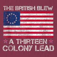 The British Blew A 13 Colony Lead A Thirteen Colony Lead 16oz Travel Tumbler