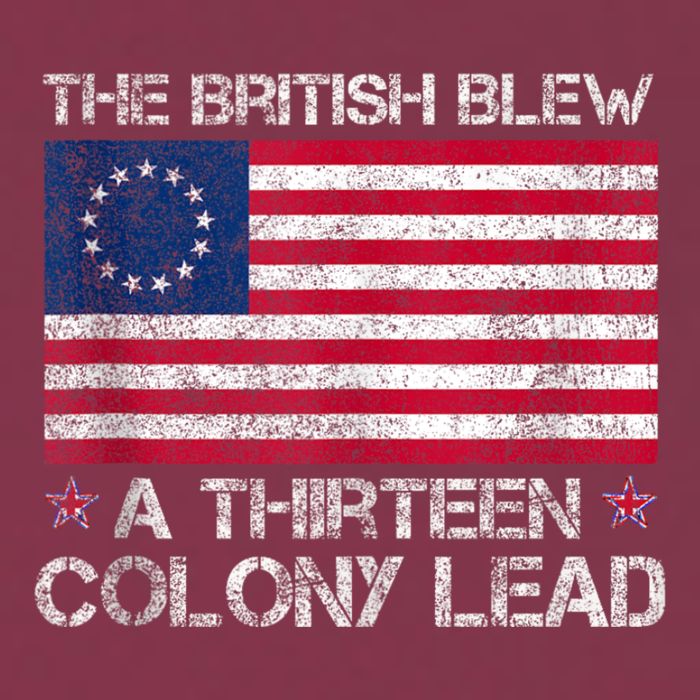 The British Blew A 13 Colony Lead A Thirteen Colony Lead 16oz Travel Tumbler