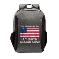 The British Blew A 13 Colony Lead A Thirteen Colony Lead Vector Backpack