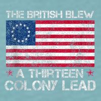 The British Blew A 13 Colony Lead A Thirteen Colony Lead Sueded Cloud Jersey T-Shirt