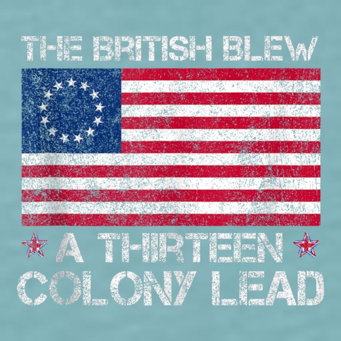 The British Blew A 13 Colony Lead A Thirteen Colony Lead Sueded Cloud Jersey T-Shirt