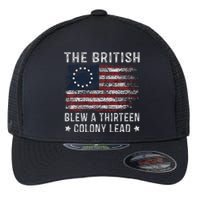 The British Blew A 13 Colony Lead Flexfit Unipanel Trucker Cap