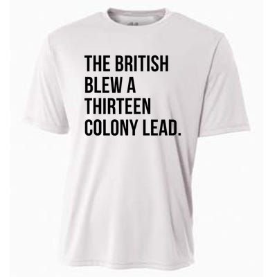 The British Blew A Thirteen Colony Lead Cooling Performance Crew T-Shirt