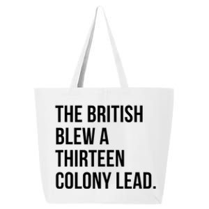 The British Blew A Thirteen Colony Lead 25L Jumbo Tote