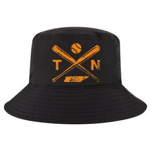 Tennessee Baseball Bats & Ball Classic Baseball Player Cool Comfort Performance Bucket Hat