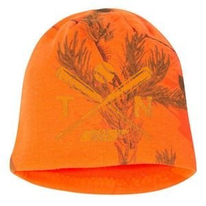 Tennessee Baseball Bats & Ball Classic Baseball Player Kati - Camo Knit Beanie