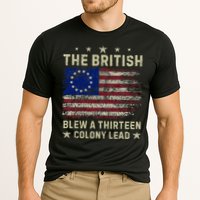 The British Blew A 13 Colony Lead Funny 4th Of July Performance Shirt