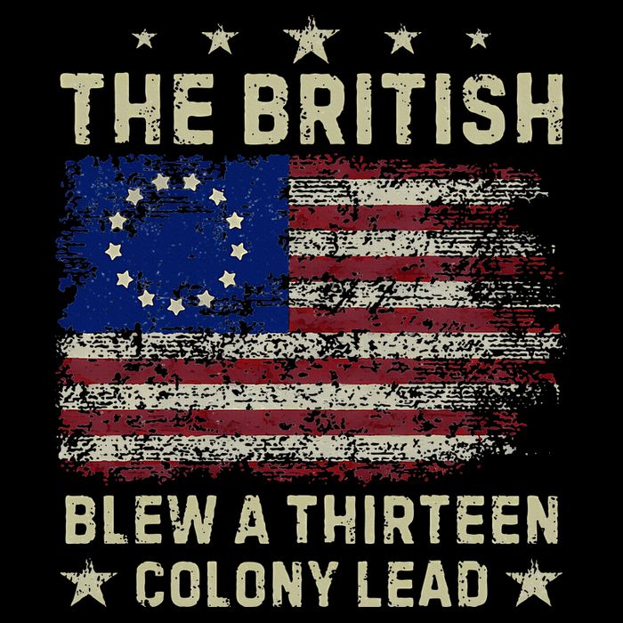 The British Blew A 13 Colony Lead Funny 4th Of July Backpack