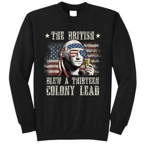 The British Blew A 13 Colony Lead Funny 4th Of July Sweatshirt