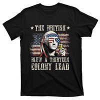 The British Blew A 13 Colony Lead Funny 4th Of July T-Shirt