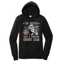 The British Blew A 13 Colony Lead Funny 4th Of July Women's Pullover Hoodie