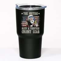 The British Blew A 13 Colony Lead Funny 4th Of July Tumbler