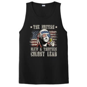 The British Blew A 13 Colony Lead Funny 4th Of July PosiCharge Competitor Tank