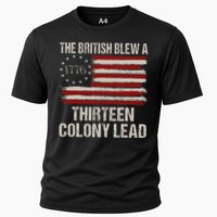 The British Blew A 13 Colony Lead Funny 4th Of July Performance Shirt