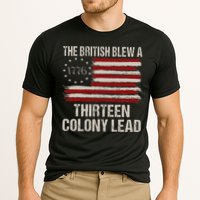 The British Blew A 13 Colony Lead Funny 4th Of July Performance Shirt