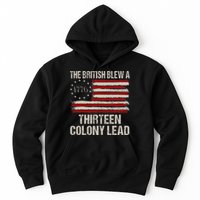 The British Blew A 13 Colony Lead Funny 4th Of July Hoodie