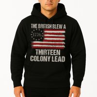 The British Blew A 13 Colony Lead Funny 4th Of July Hoodie