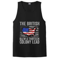 The British Blew A 13 Colony Lead Funny 4th Of July PosiCharge Competitor Tank