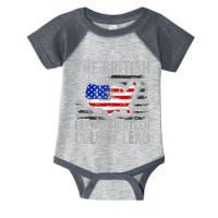 The British Blew A 13 Colony Lead Funny 4th Of July Infant Baby Jersey Bodysuit