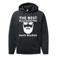 The Best Blacksmiths Have Beards Performance Fleece Hoodie