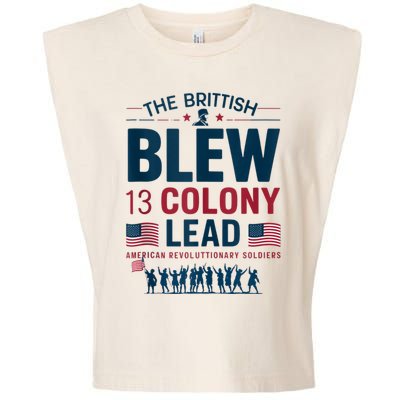 The British Blew A 13 Colony Lead A Thirteen Colony Lead Garment-Dyed Women's Muscle Tee