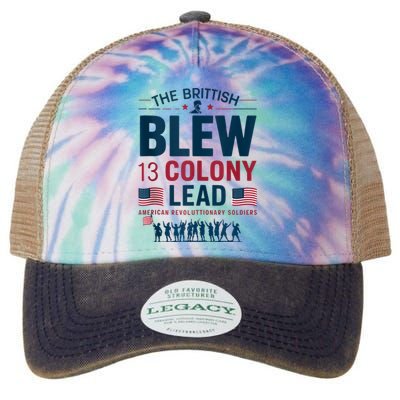 The British Blew A 13 Colony Lead A Thirteen Colony Lead Legacy Tie Dye Trucker Hat