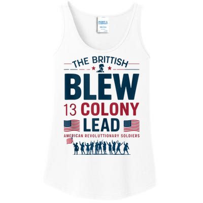 The British Blew A 13 Colony Lead A Thirteen Colony Lead Ladies Essential Tank