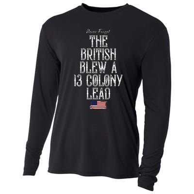 The British Blew A 13 Colony Lead Cooling Performance Long Sleeve Crew