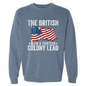 The British Blew A Thirteen Colony Lead Garment-Dyed Sweatshirt