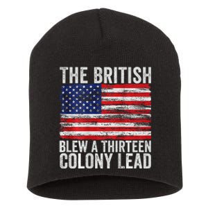 The British Blew A Thirteen Colony Lead Short Acrylic Beanie