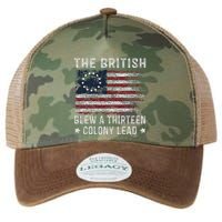 The British Blew A 13 Colony Lead Legacy Tie Dye Trucker Hat