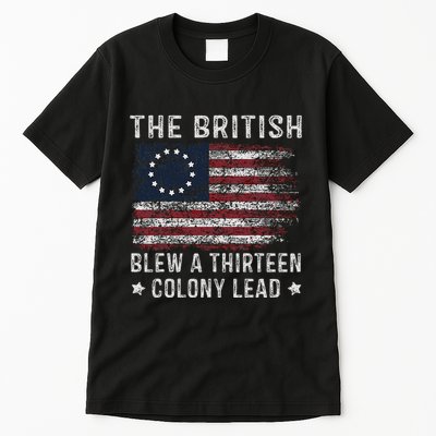The British Blew A 13 Colony Lead Tall T-Shirt