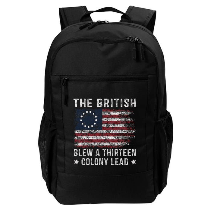 The British Blew A 13 Colony Lead Backpack