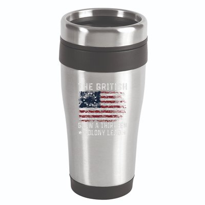 The British Blew A 13 Colony Lead 16oz Travel Tumbler