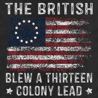 The British Blew A 13 Colony Lead Golf Towel