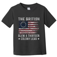 The British Blew A 13 Colony Lead Toddler T-Shirt