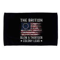 The British Blew A 13 Colony Lead Microfiber Hand Towel