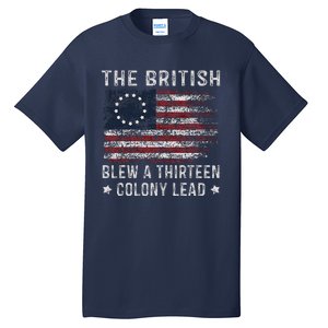 The British Blew A 13 Colony Lead Tall T-Shirt