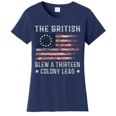 The British Blew A 13 Colony Lead Women's T-Shirt